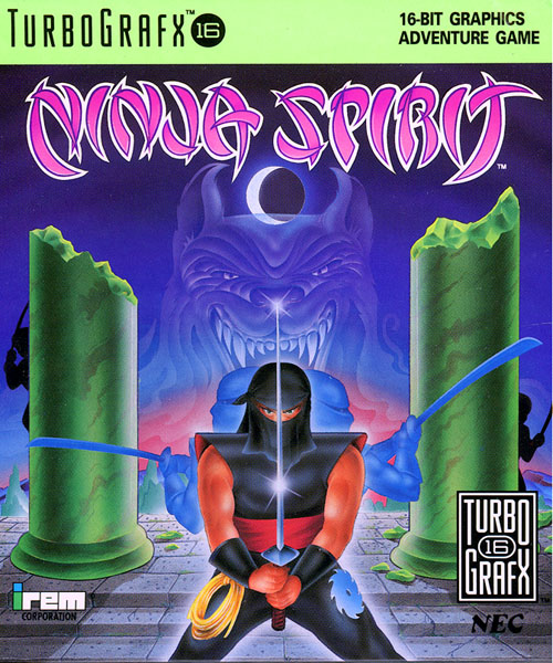 Ninja Spirit (USA) Box Scan